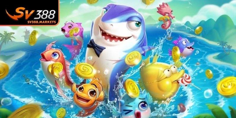 Bắn cá vui vẻ – Sảnh săn thưởng giải trí, đồ họa sống động